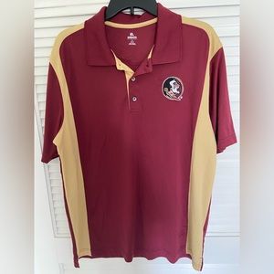 FSU Golf Polo Adult College Football Shirt Large 42/44